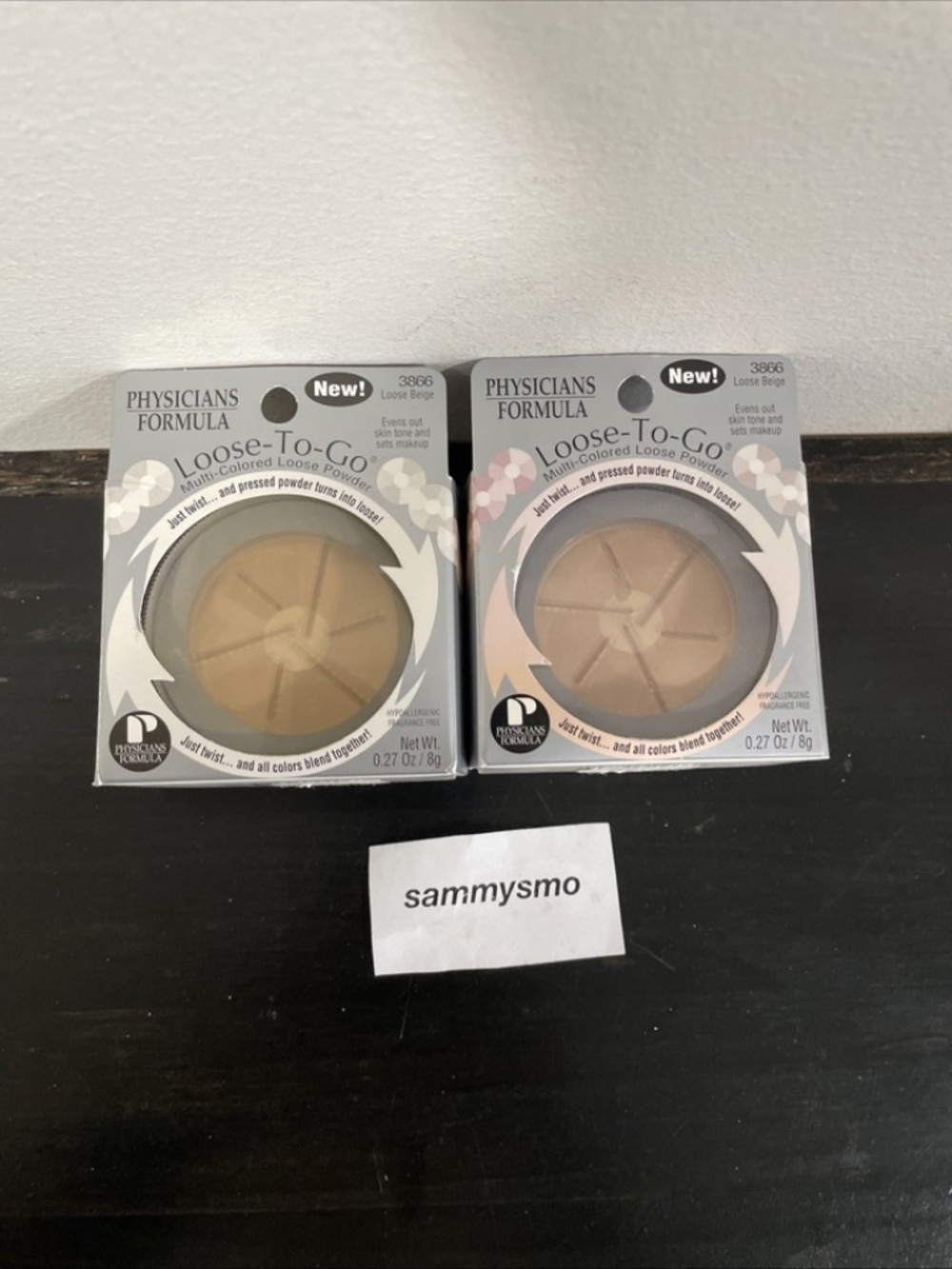 Physicians Formula Loose To Go Multi-Colored Loose Powder 3866 Loose Beige, x2